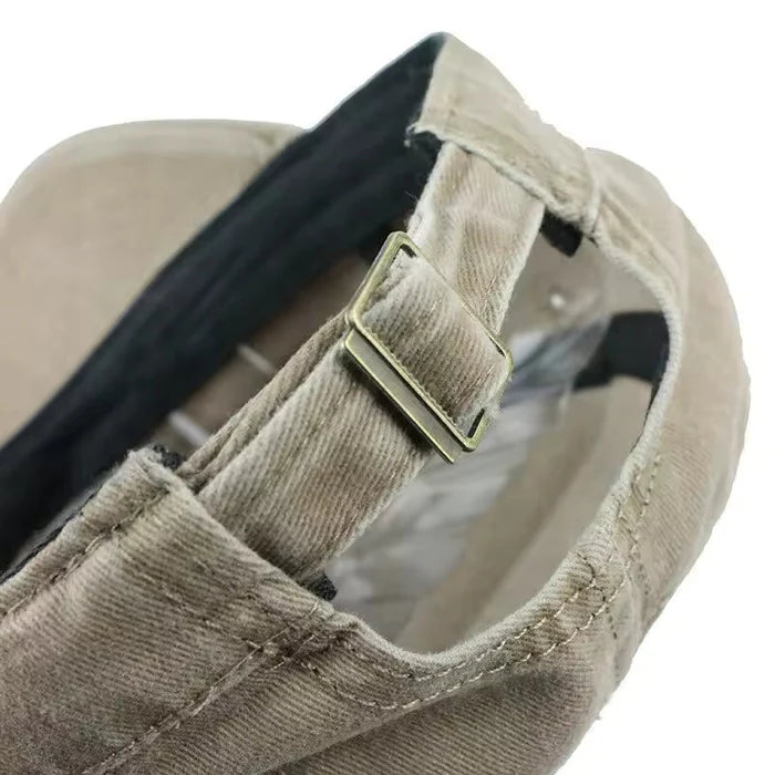 Washed Denim Cadet Cap