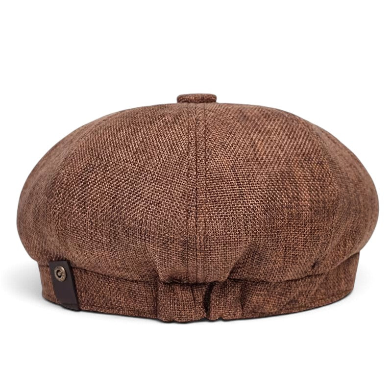 Herringbone Baker Cap