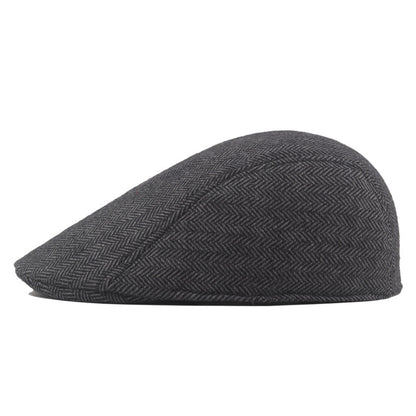 Herringbone Tweed Cap