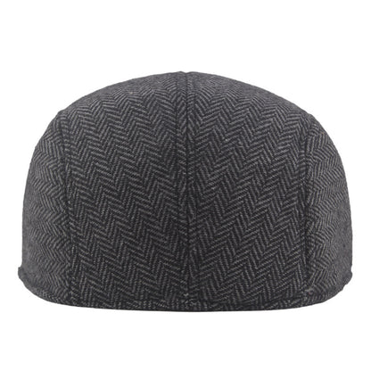Herringbone Tweed Cap