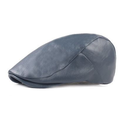 Smooth Leather Cap