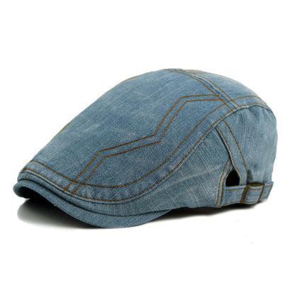 Contrast Stitch Cap