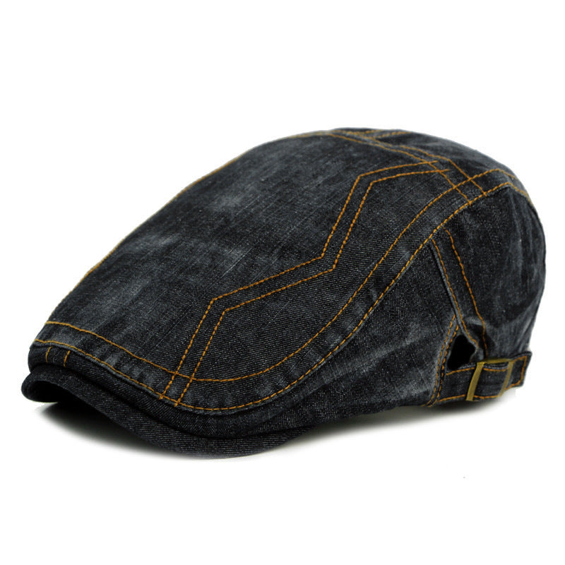 Contrast Stitch Cap