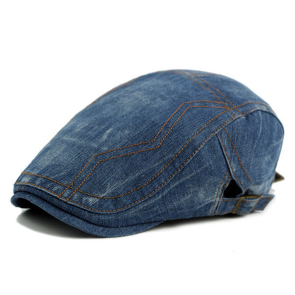 Contrast Stitch Cap
