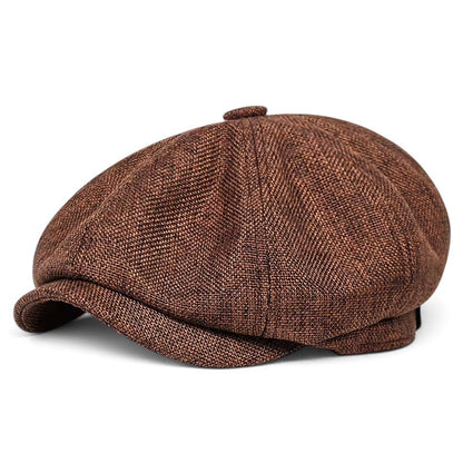 Herringbone Baker Cap