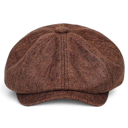 Herringbone Baker Cap