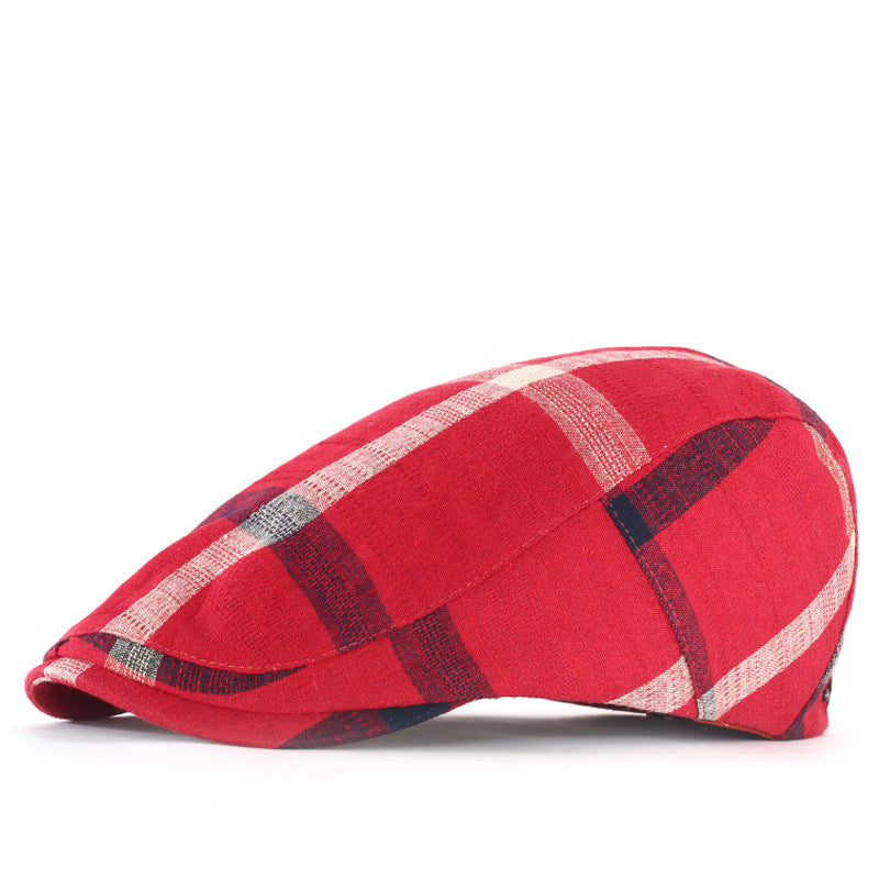 Tattersall Plaid Cap