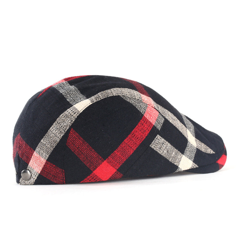 Tattersall Plaid Cap