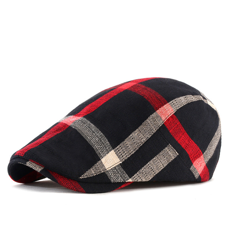Tattersall Plaid Cap