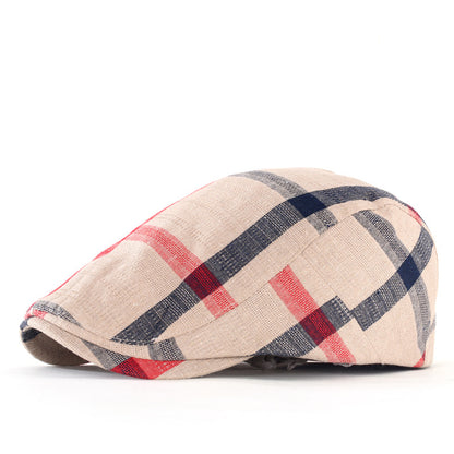 Tattersall Plaid Cap