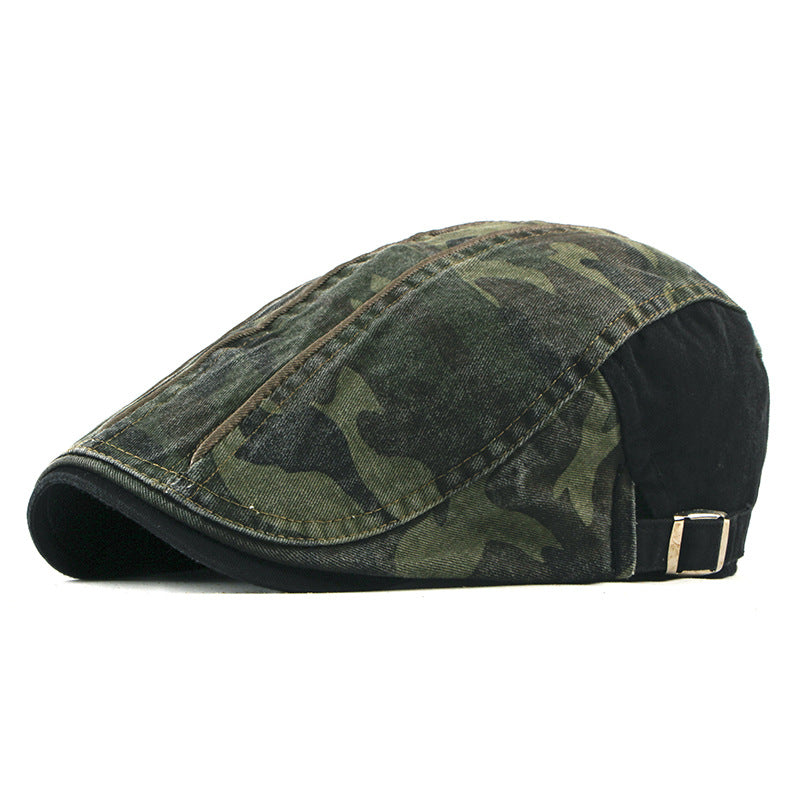 Camo Flat Cap
