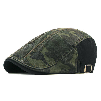 Camo Flat Cap