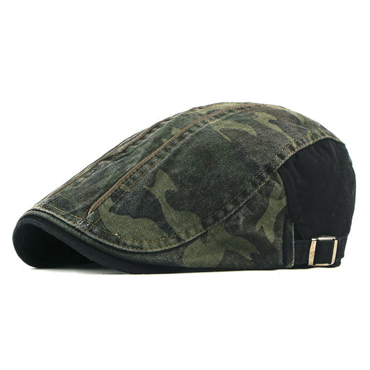Camo Flat Cap