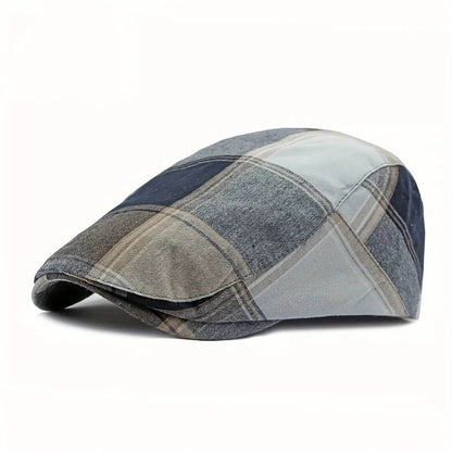 The Harvest — Plaid Flat Cap