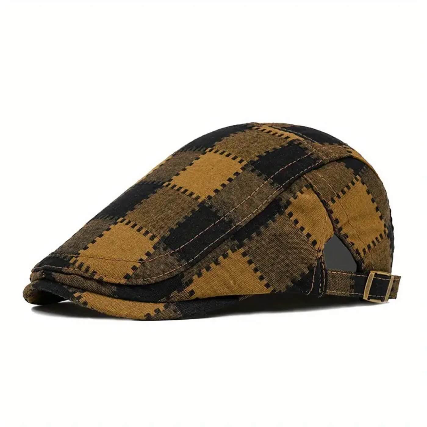The Yeoman — Plaid Flat Cap