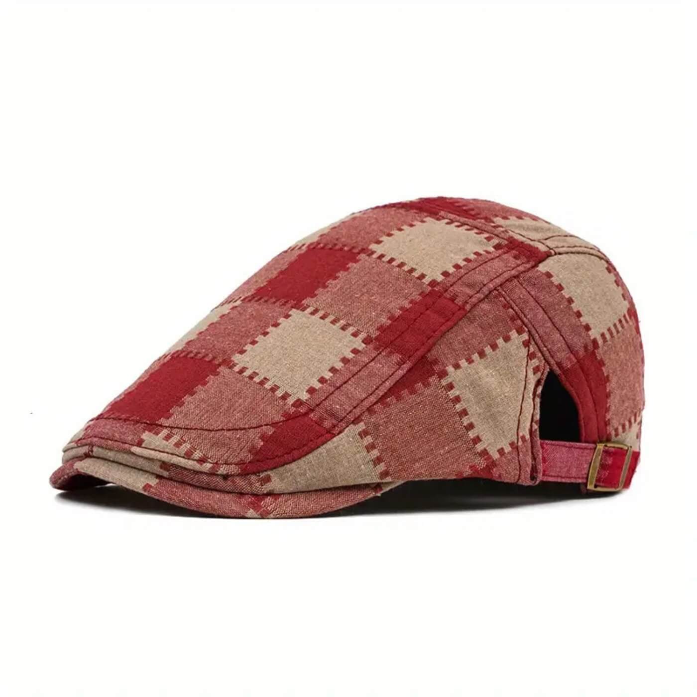 The Yeoman — Plaid Flat Cap