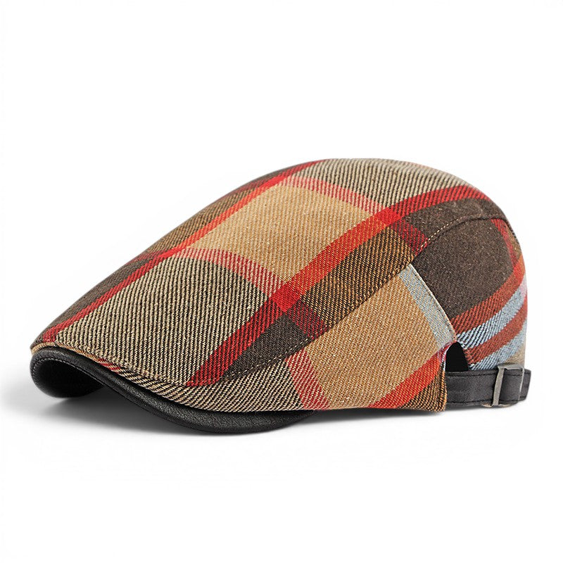 The Tradesman — Plaid Flat Cap