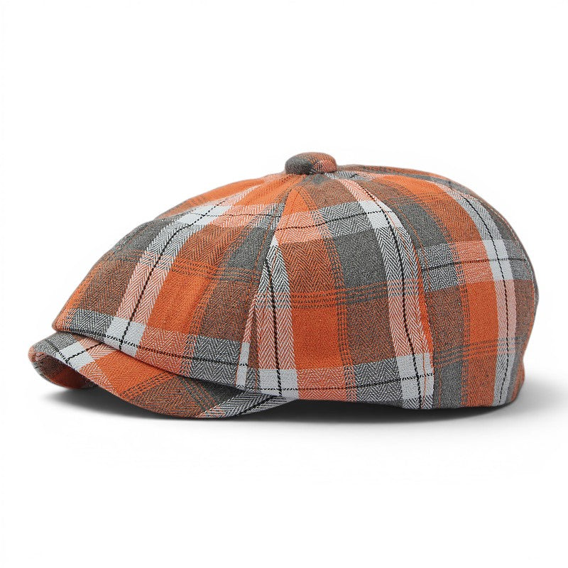 The Miller — Plaid Newsboy Cap