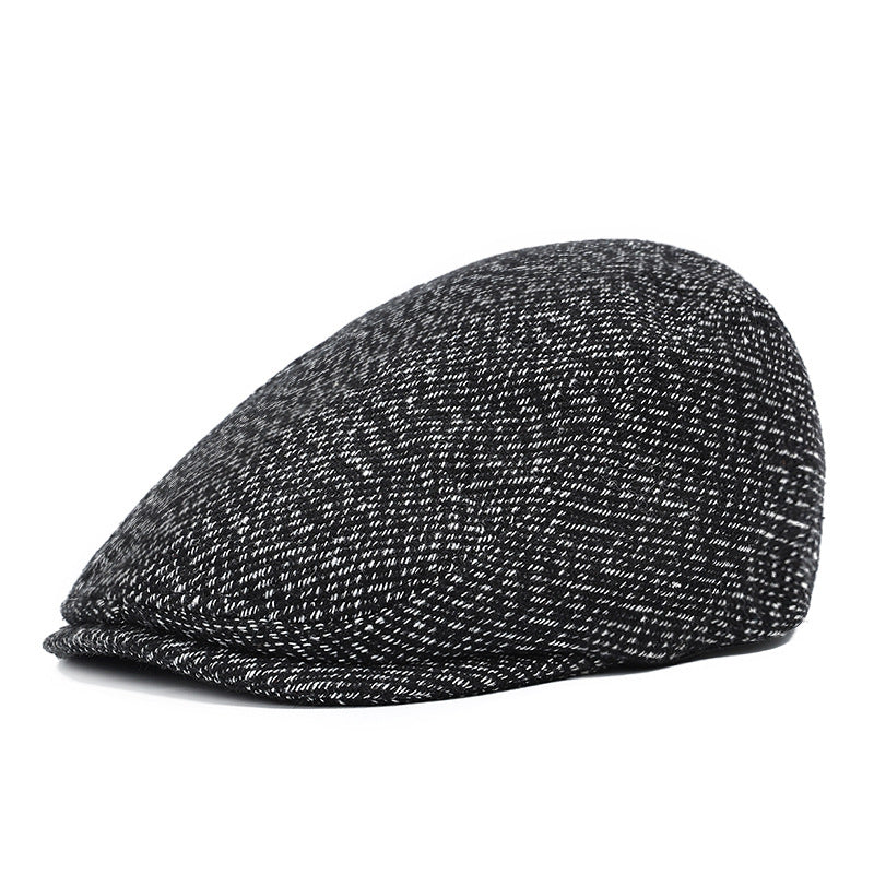 Herringbone Flat Cap