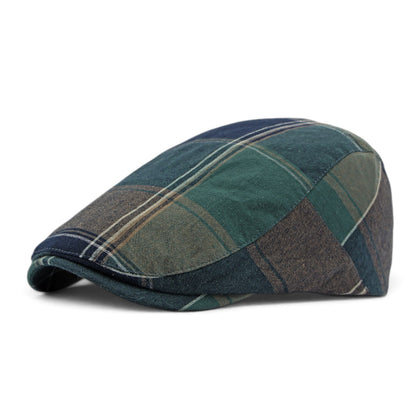 Windowpane Plaid Cap