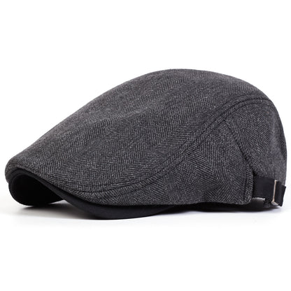 The Carpenter — Herringbone Flat Cap