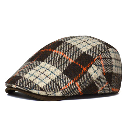 Tartan Tweed Cap