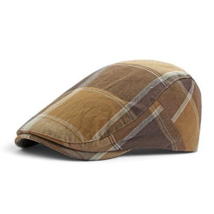 Windowpane Plaid Cap