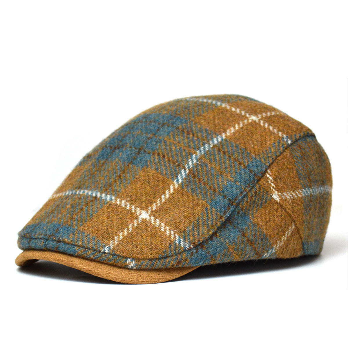 Tartan Tweed Cap