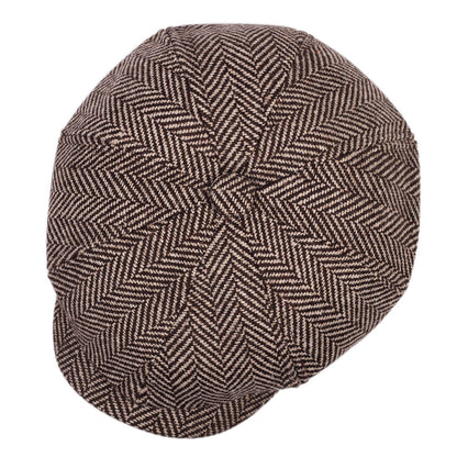Contrast Herringbone Cap