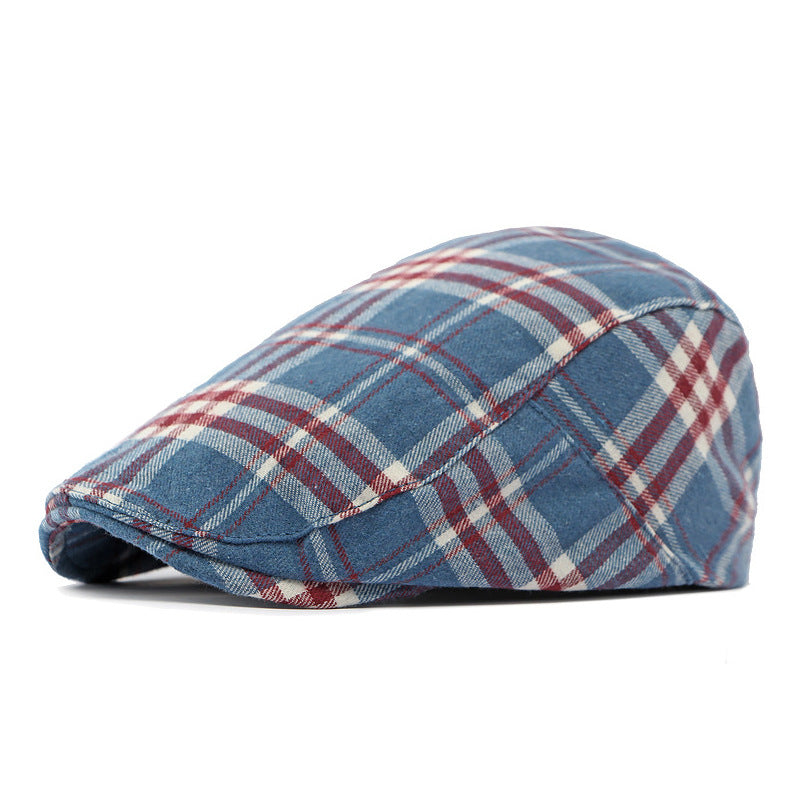 The Fairground — Plaid Flat Cap