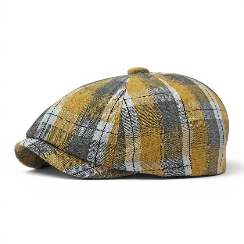 The Miller — Plaid Newsboy Cap