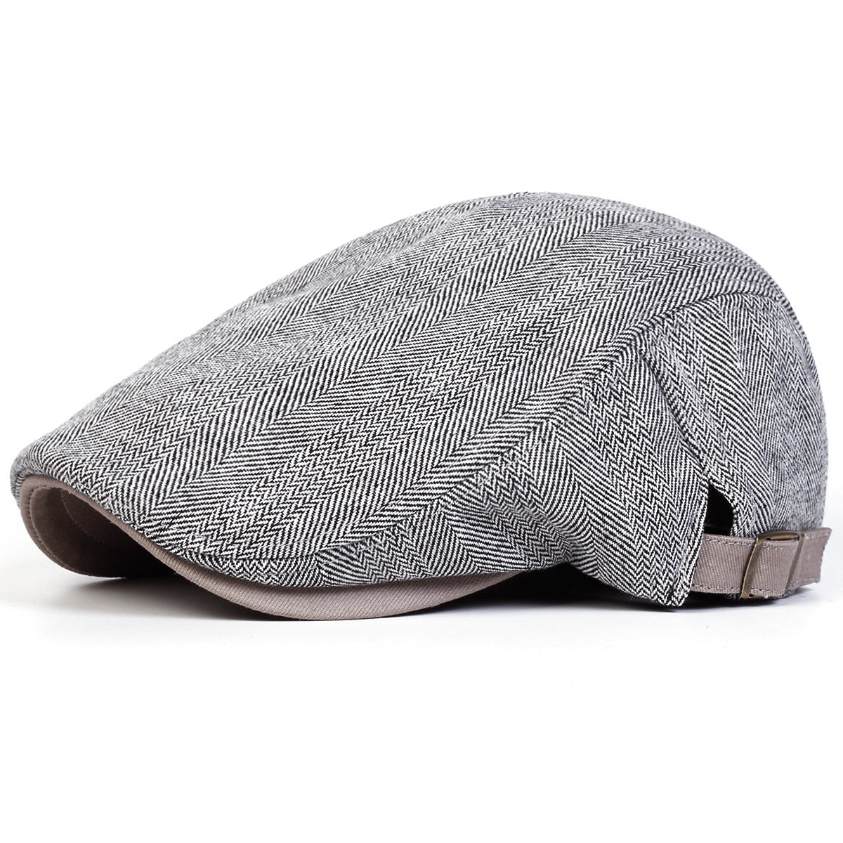 The Carpenter — Herringbone Flat Cap