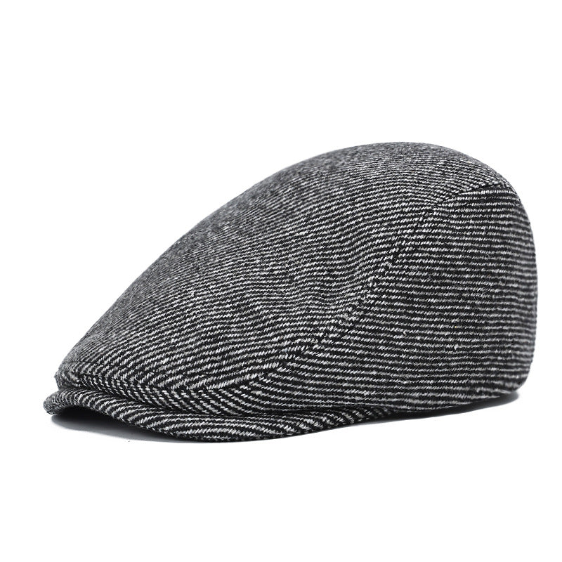Herringbone Flat Cap