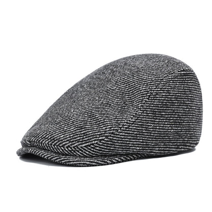 Herringbone Flat Cap