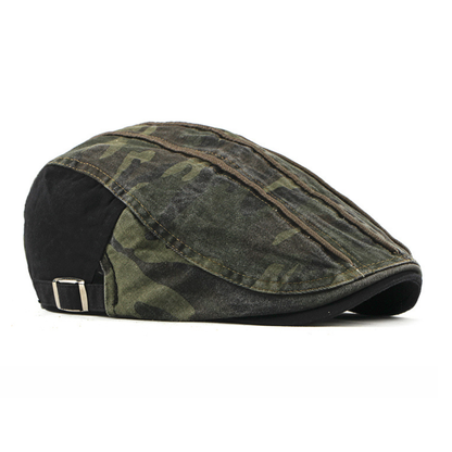 Camo Flat Cap