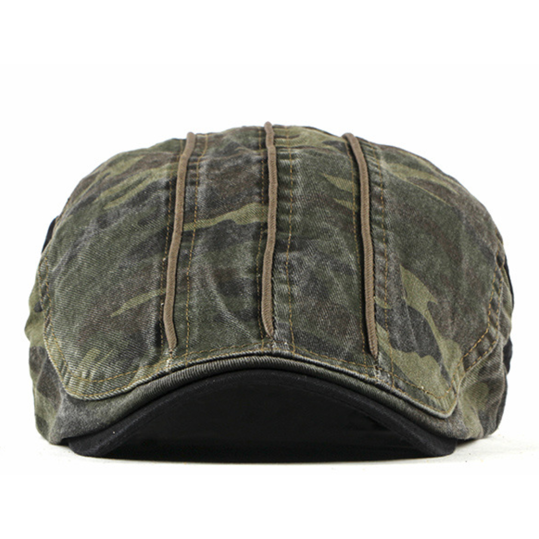 Camo Flat Cap