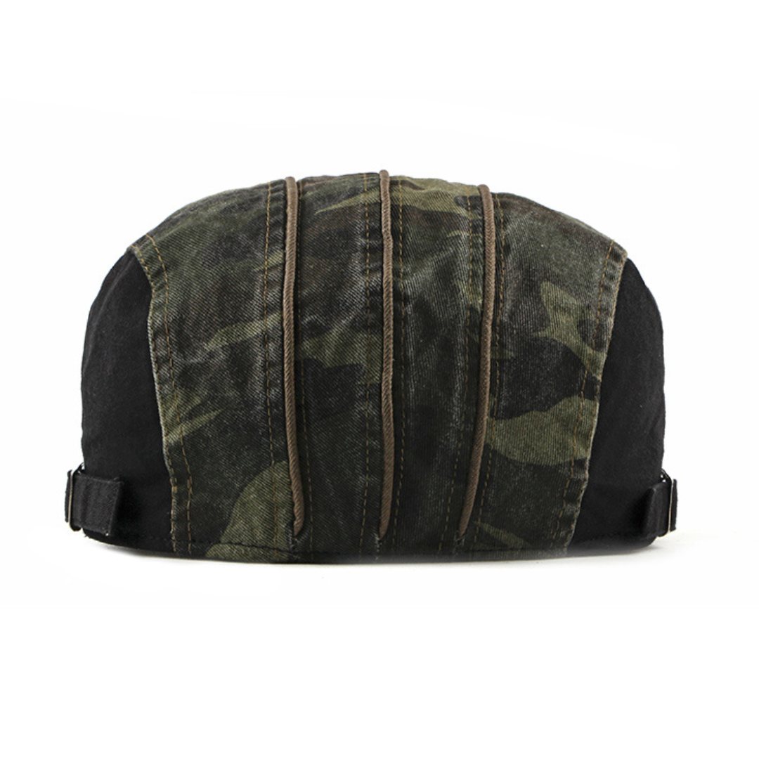 Camo Flat Cap