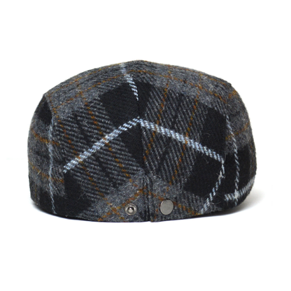 Tartan Tweed Cap