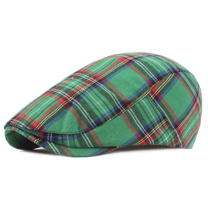 Tartan Flat Cap