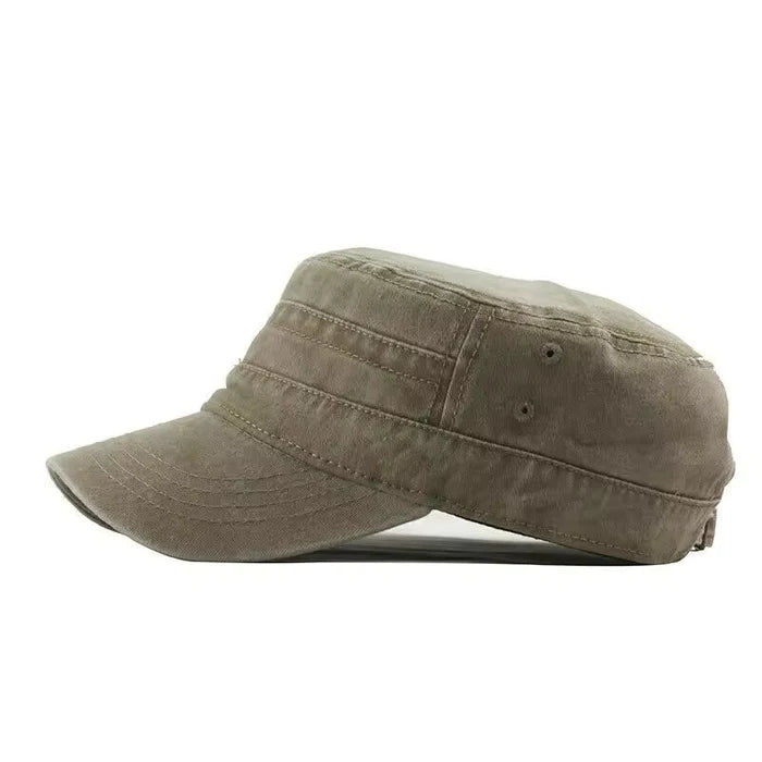 Washed Denim Cadet Cap