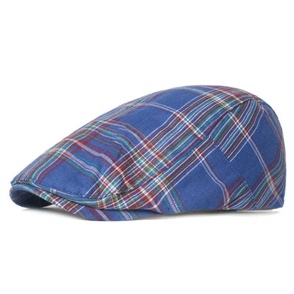 Tartan Flat Cap