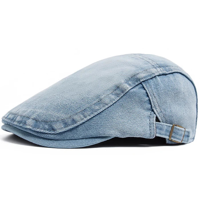 Stonewashed Denim Cap
