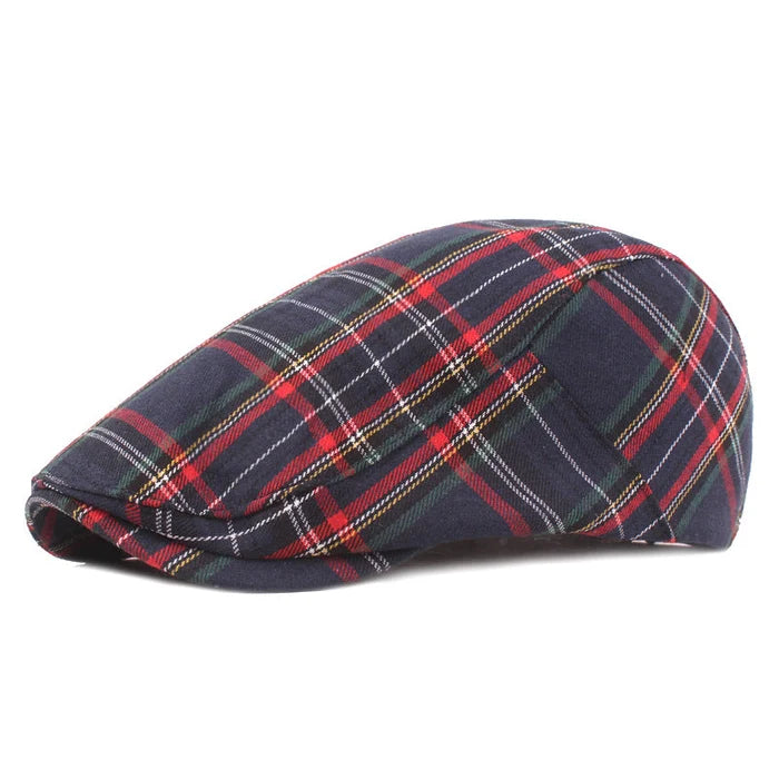 Tartan Flat Cap