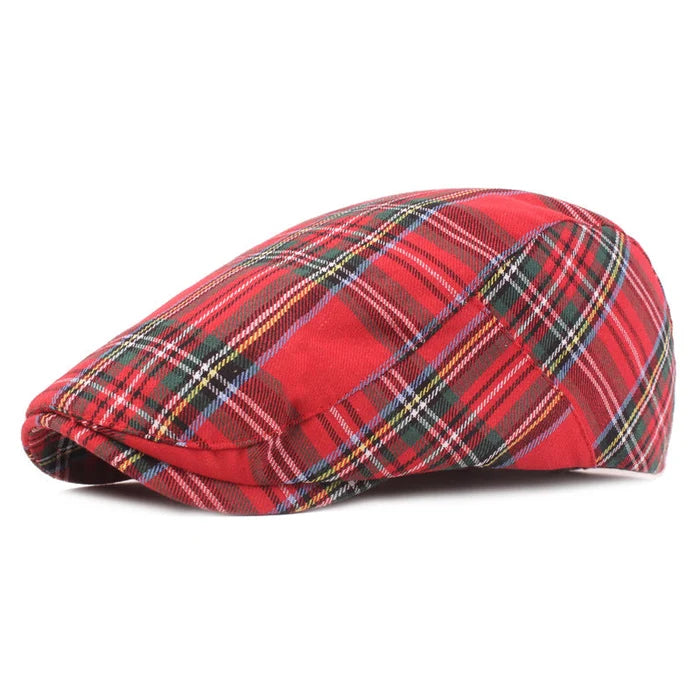 Tartan Flat Cap