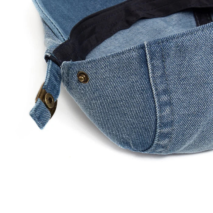 Stonewashed Denim Cap