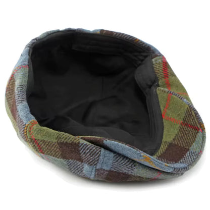 The Highlands — Plaid Newsboy Cap
