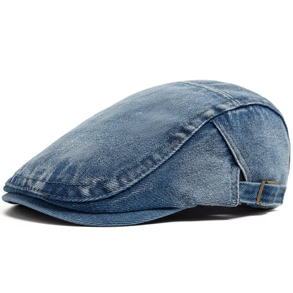 Stonewashed Denim Cap
