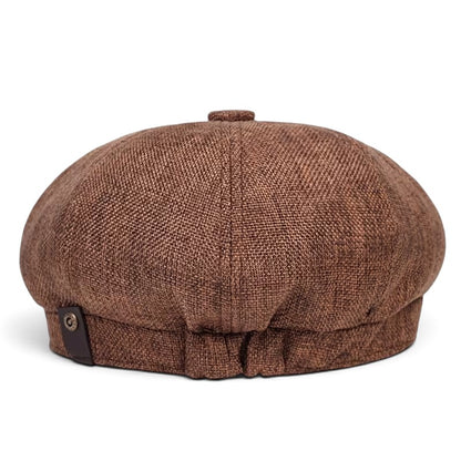 Herringbone Baker Cap