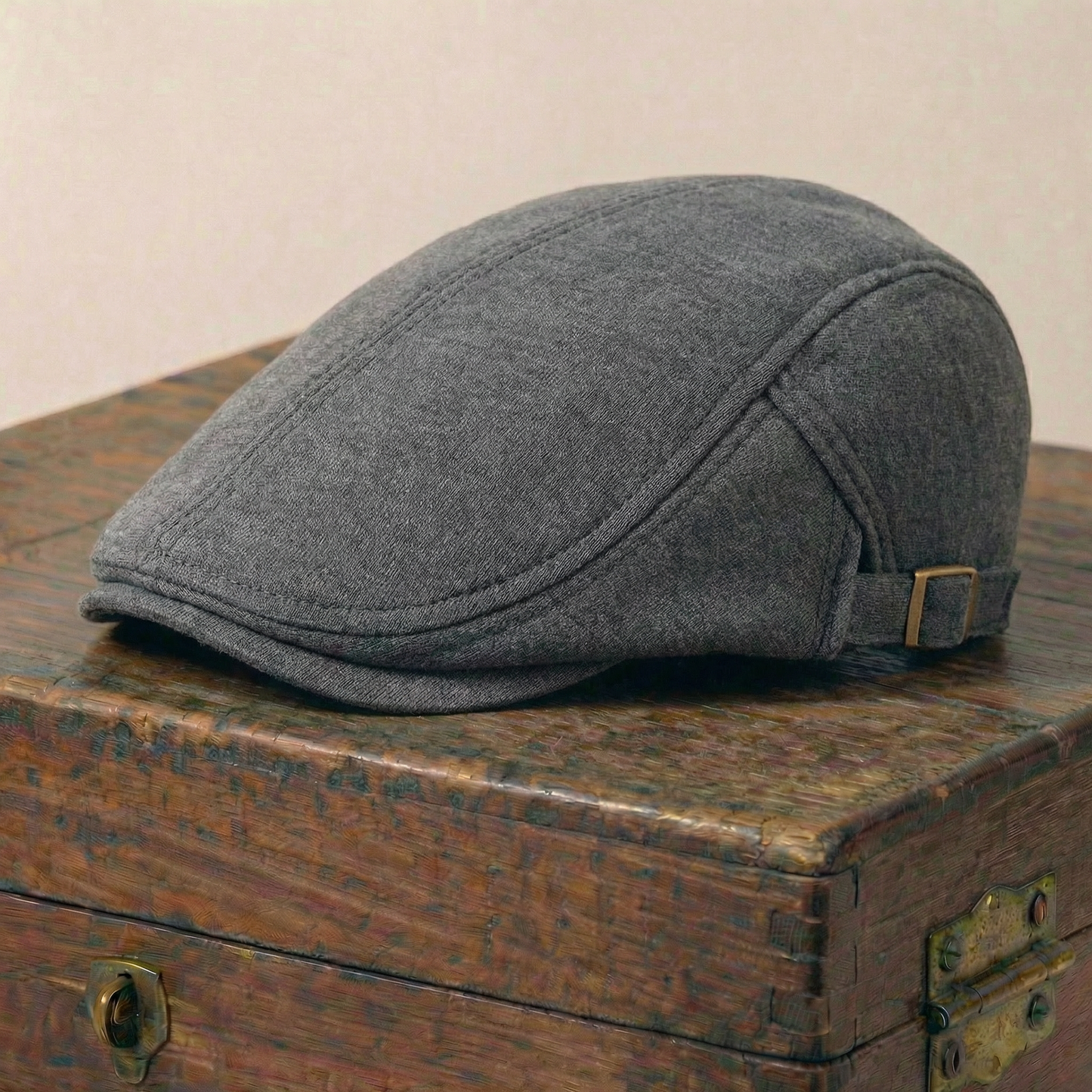 The Steadfast — Cotton Blend Flat Cap