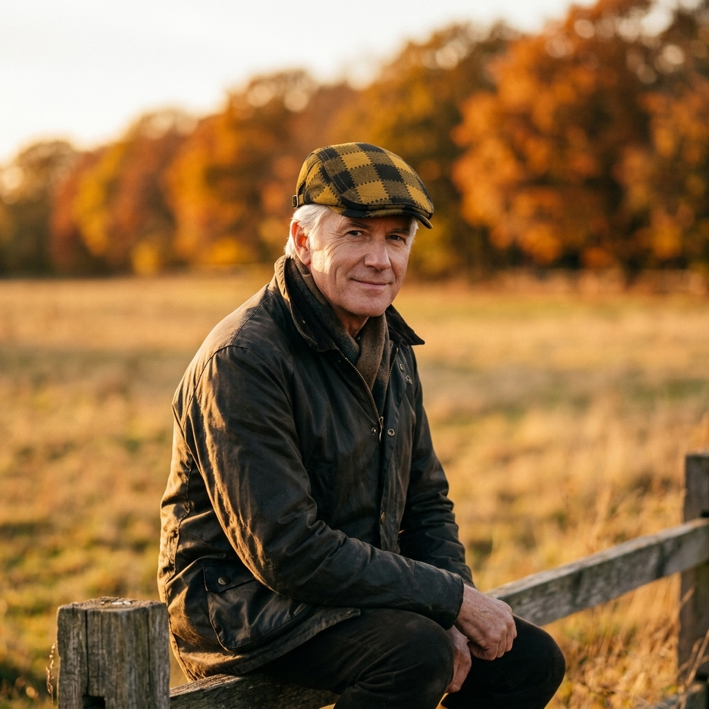 The Yeoman — Plaid Flat Cap